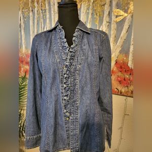 OLD SCHOOL DENIM SHIRT